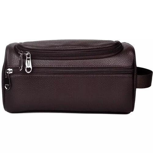 men leather toiletry bags